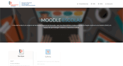 Desktop Screenshot of moodle.madeira-edu.pt