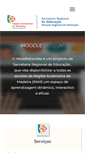 Mobile Screenshot of moodle.madeira-edu.pt